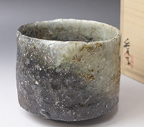 Iga chawan by Watanabe Aiko