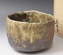 Iga chawan by Watanabe Aiko